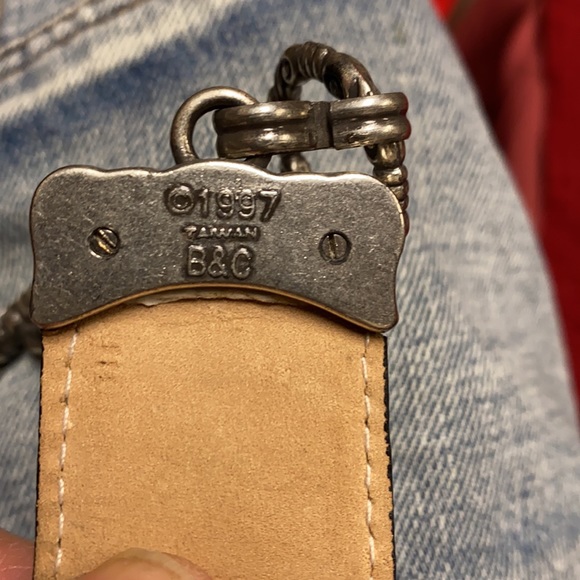 Vintage Little Rock leather belt - Picture 3 of 3